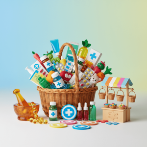 داروخانه‌ یا بازی سبد فروشی؟