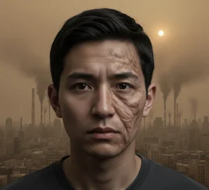 آلودگی هوا باعث پیری پوست