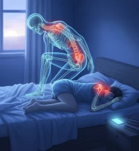 نحوه خوابیدن صحیح